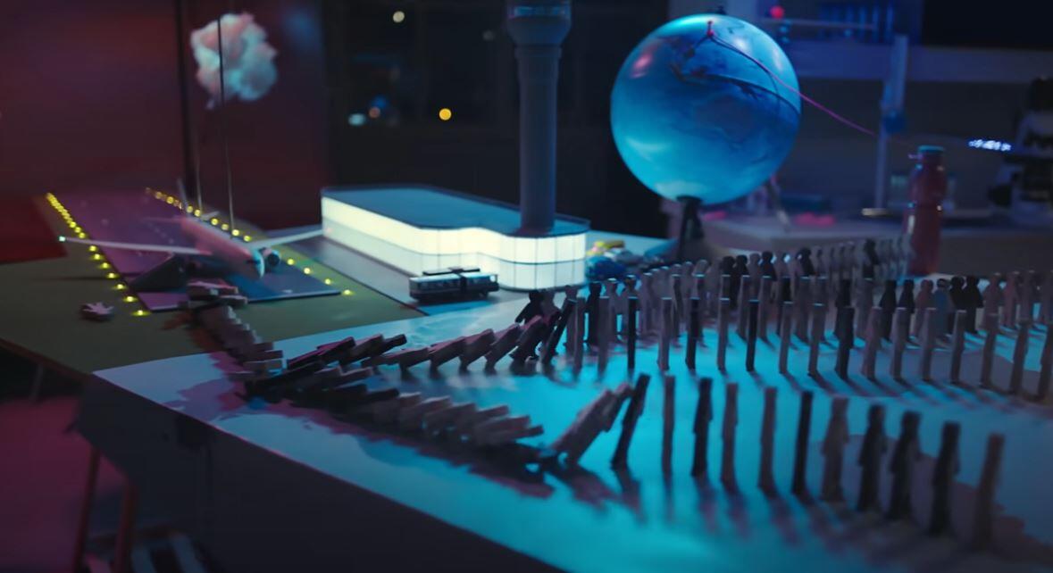 advertisment video Sputnik-V