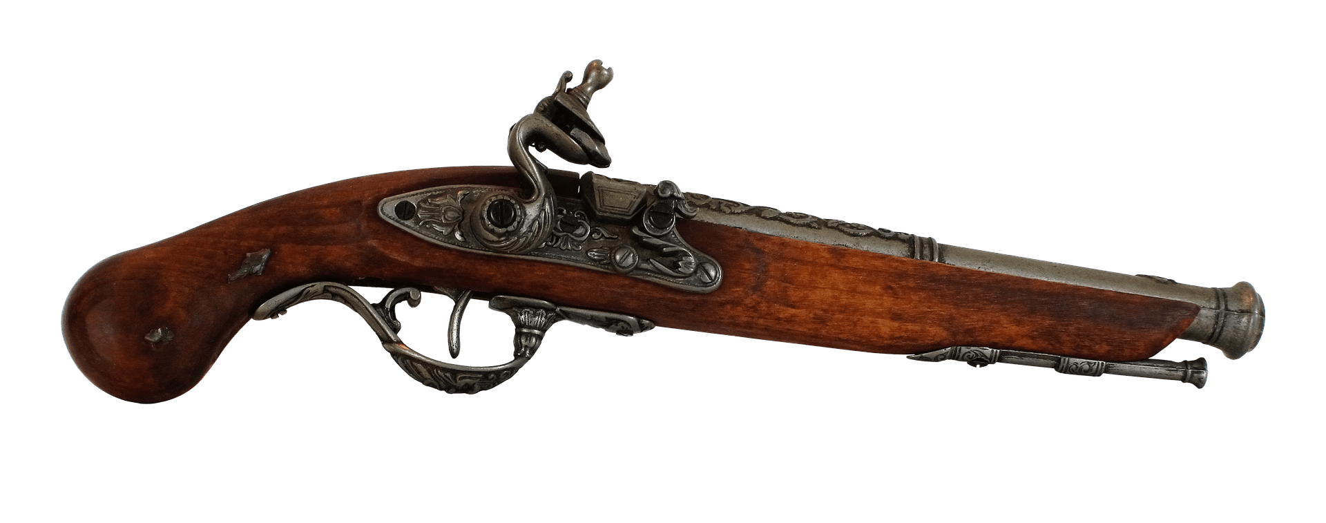 pištoľa s kresadlovým zámkom