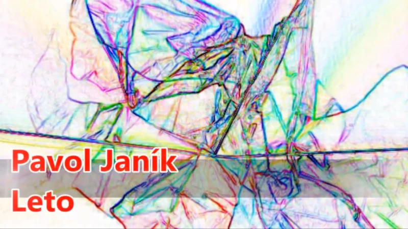 Pavol Janík Leto ilustrácia básne