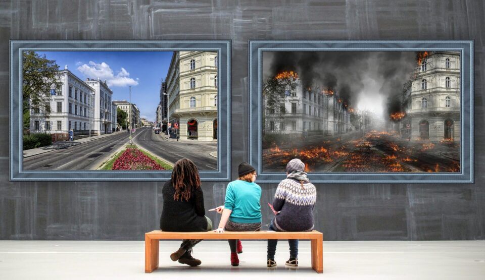 galéria s obrazmi zničený svet