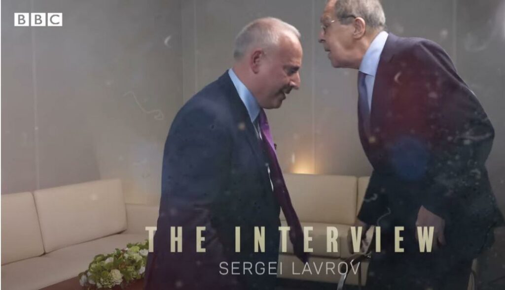 interview lavrova v bbc