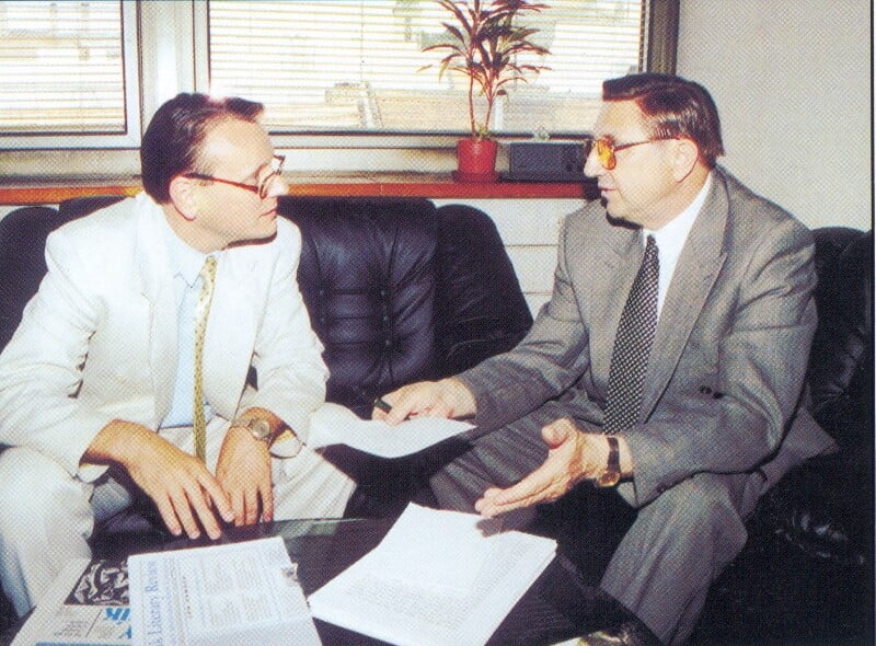 Pavol Janík v rozhovore s generálom Lorenzom