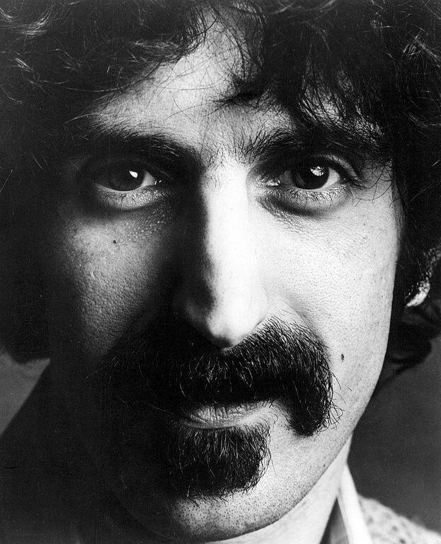 portrét frank zappa