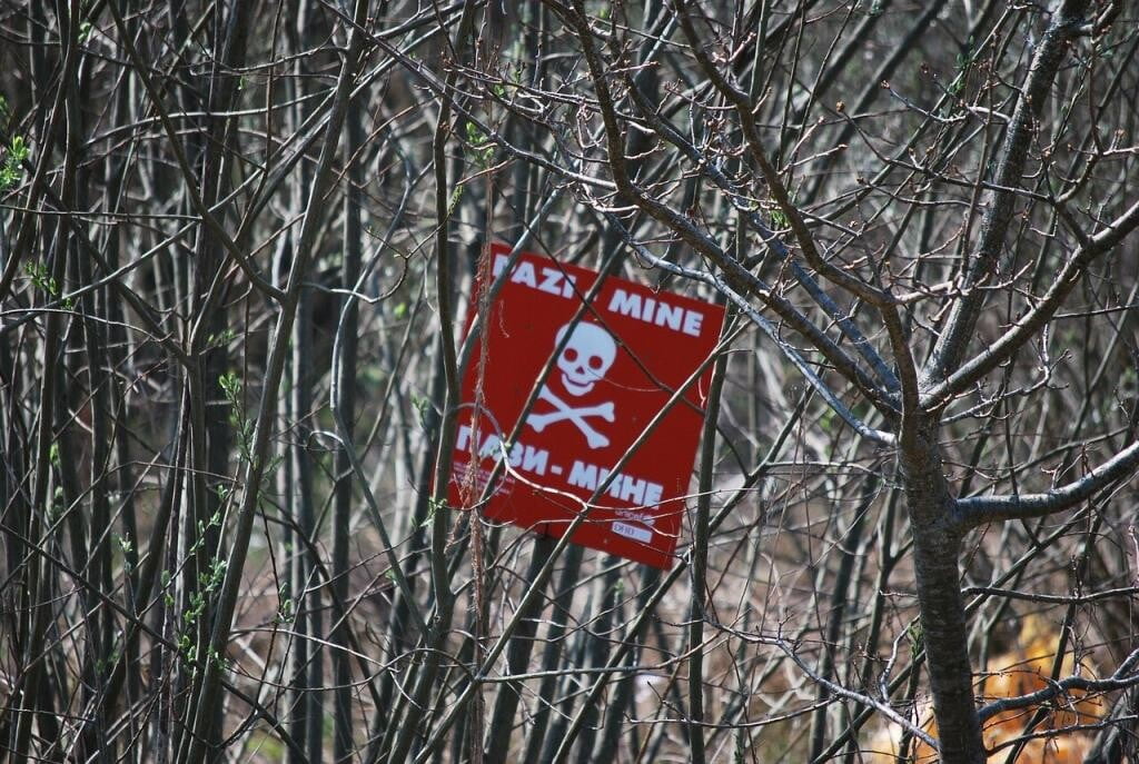 minefield, mine, bosnia