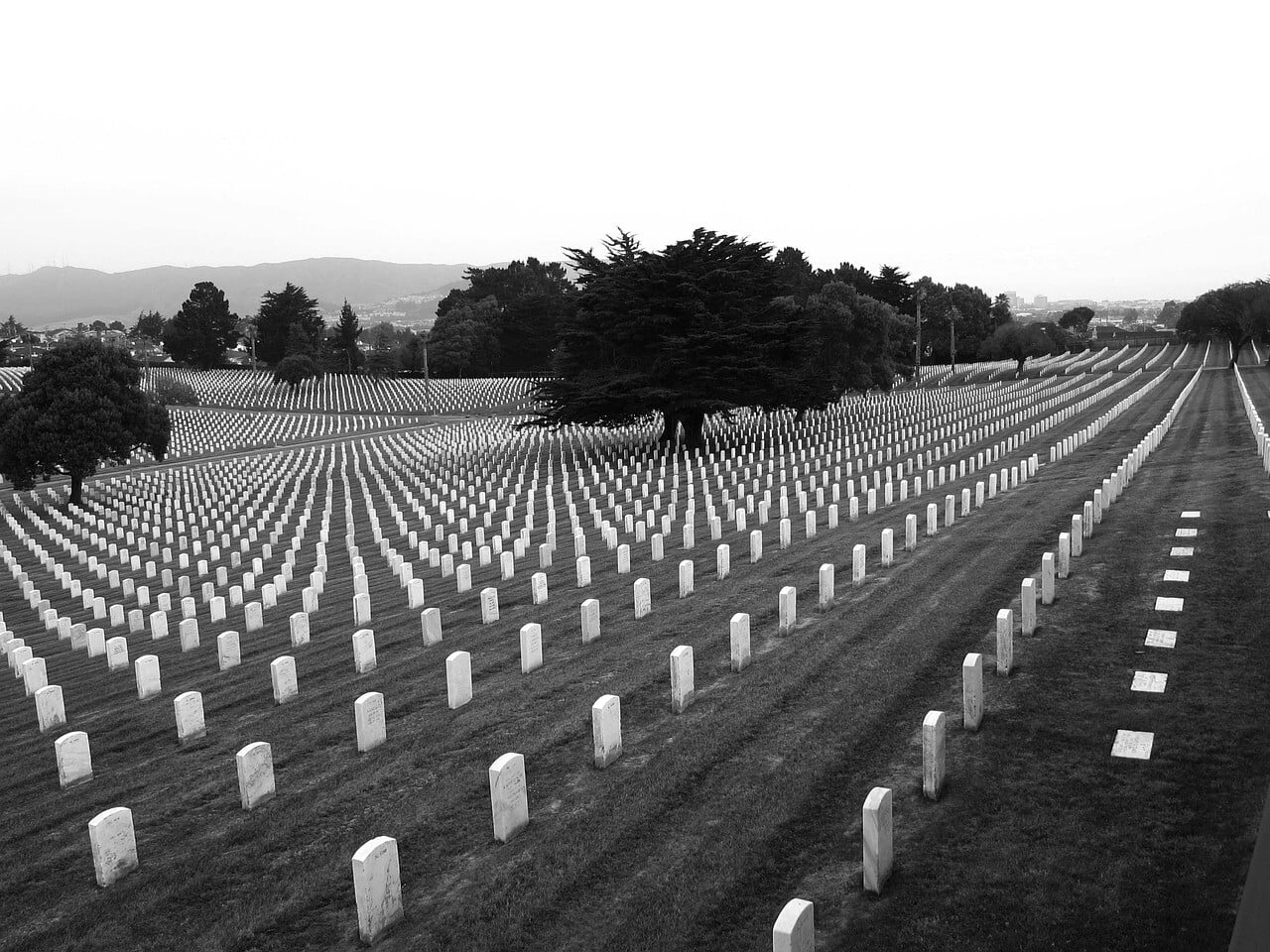 cemetery, graves, soldiers
