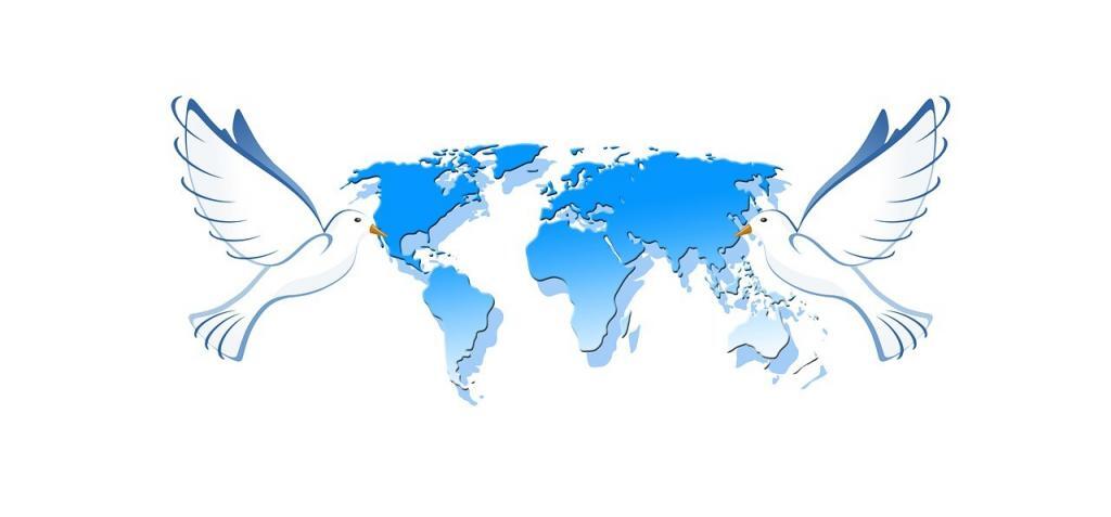 banner, header, dove