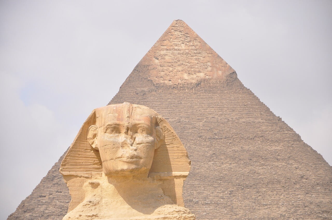 egypt, sphinx, pyramid