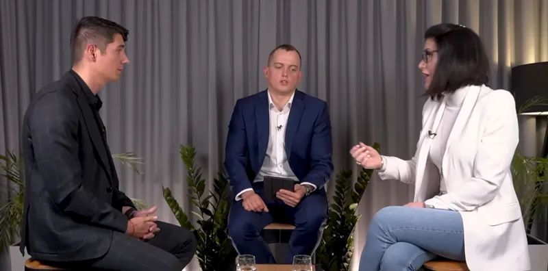 záber z diskusnej relácie