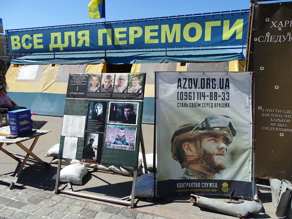 regrutačné centrum na ukrajine