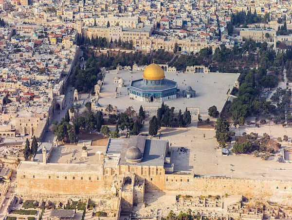 Chrámová hora Jeruzalem