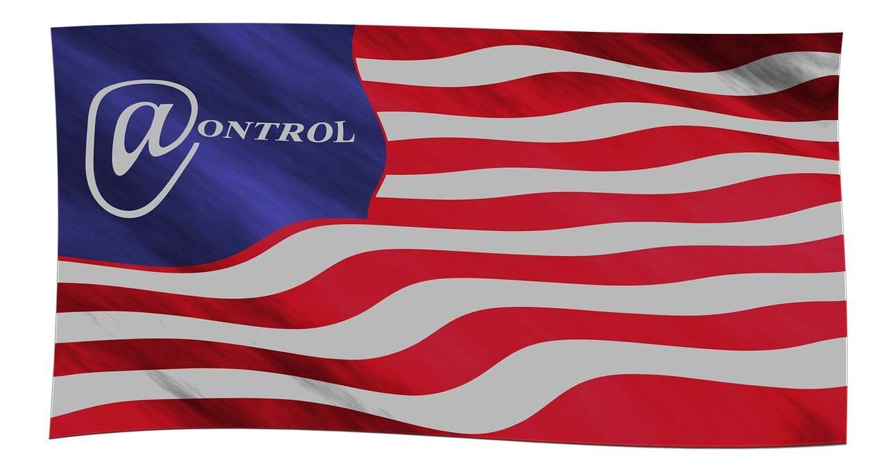 banner, flag, usa
