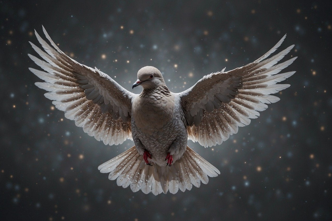 ai generated, dove of peace, dove