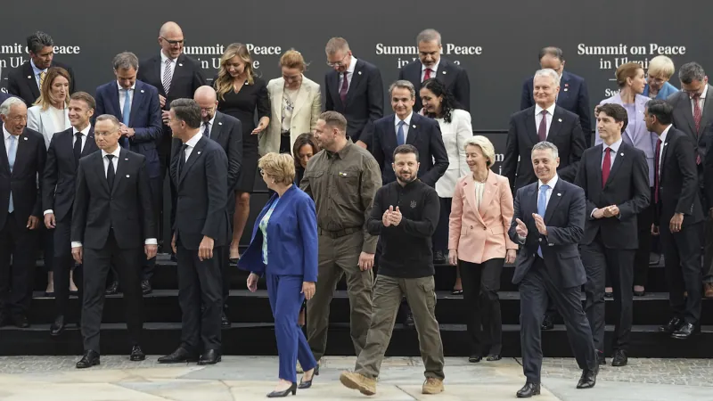 Spoločné foto z konferencie vo Švajčiarsku