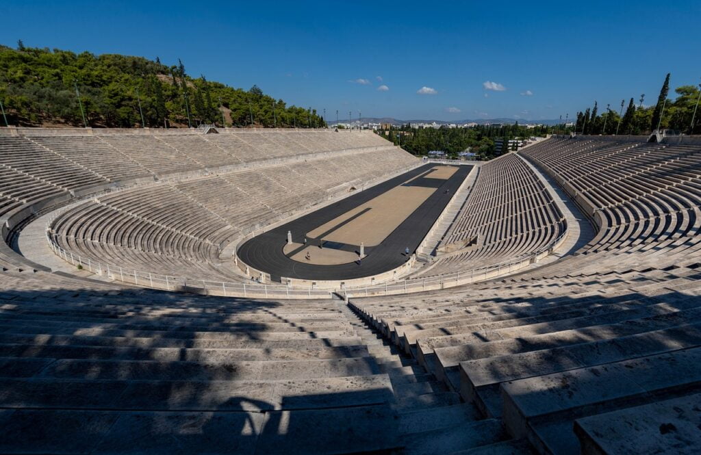 olympia, stadium at olympia, athens