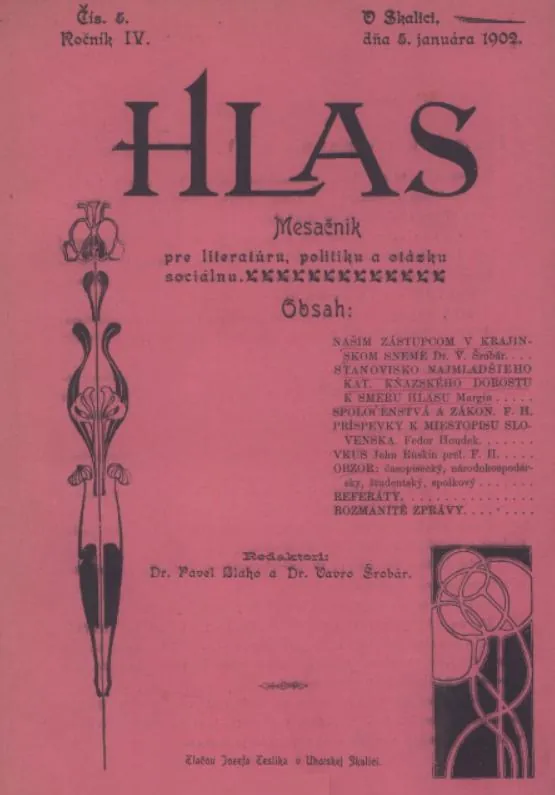 Hlas-obálka