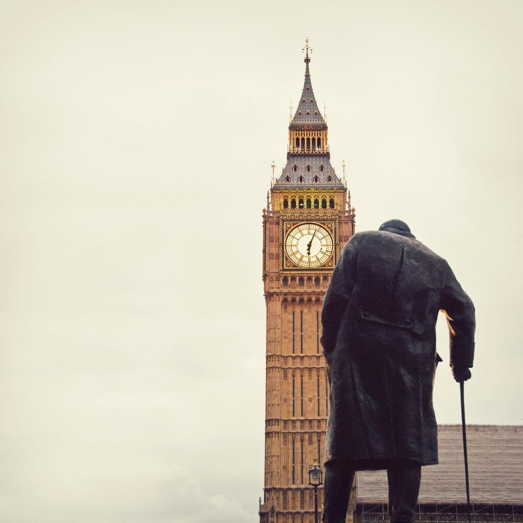 big ben, westminster, churchill