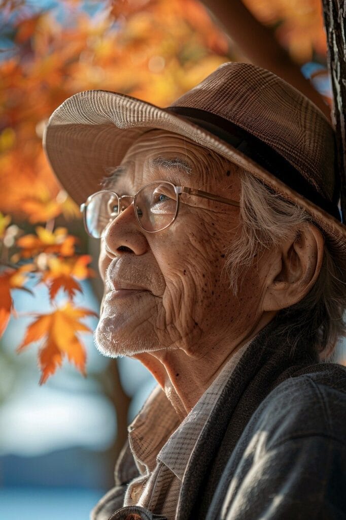 ai generated, elderly, man