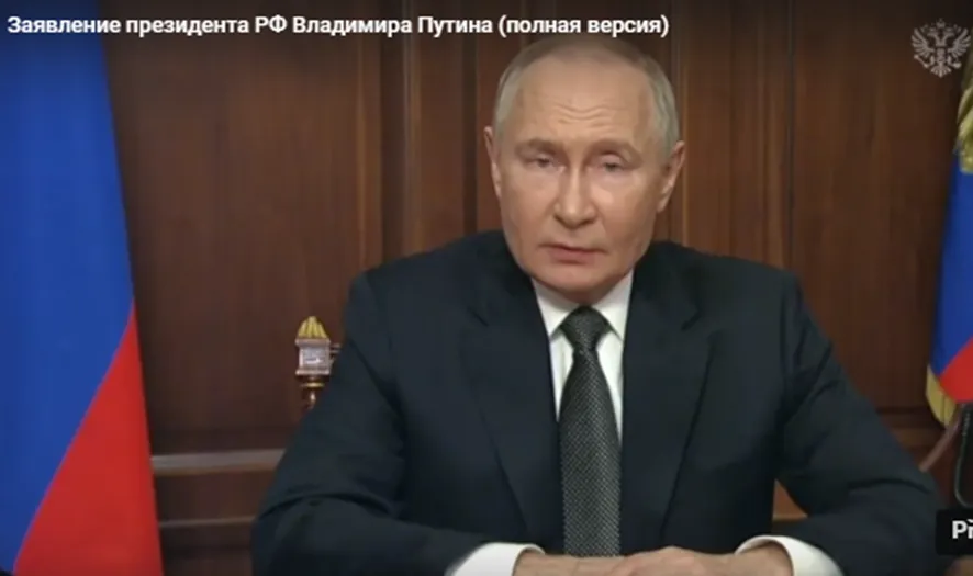 Vladimír Putin v televízii