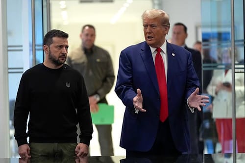 Zelensky a Trump