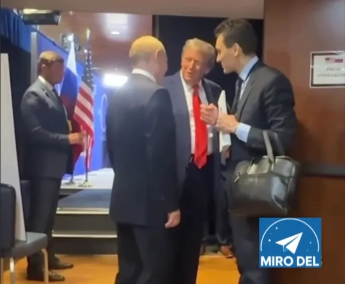 Vladimír Putin a Donald Trump v Anchorage