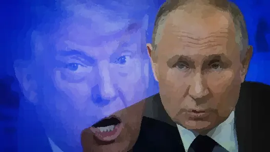 Putin a Trump