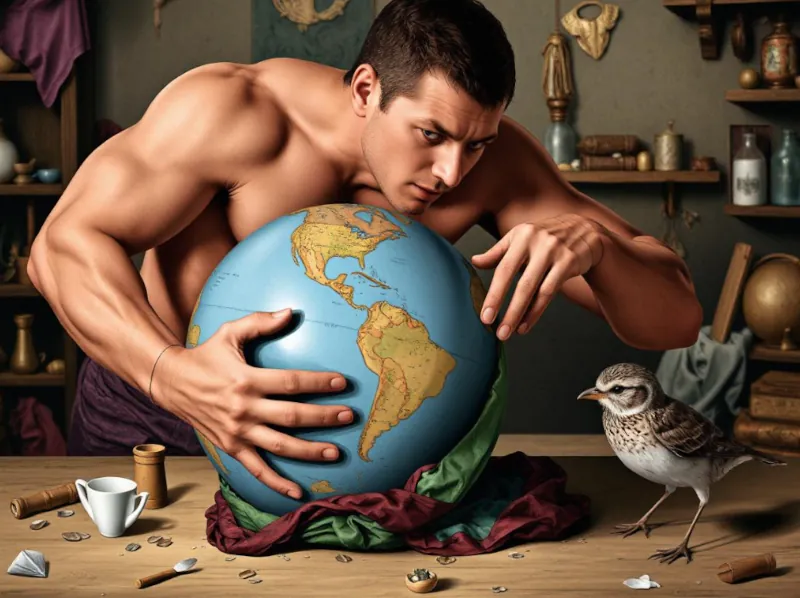 Nenaťahuj vrabca na glóbus