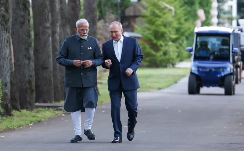 Putin a Módí v dôvernom rozhovore