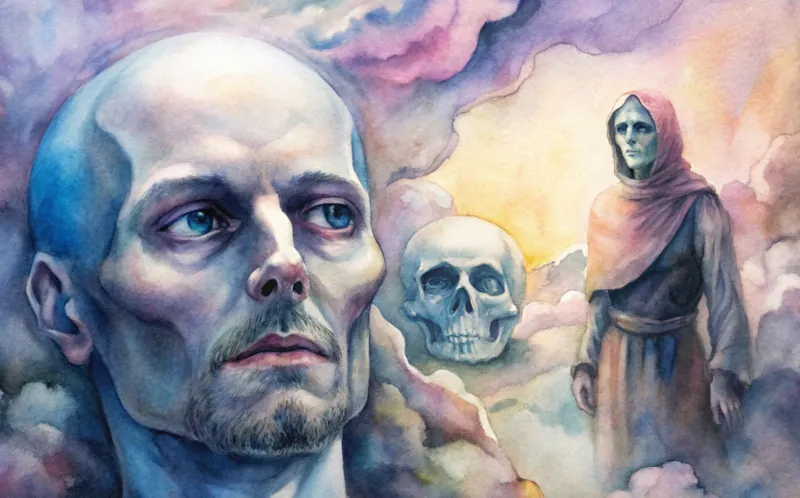 Život je často krásny a plodný, ale smrti sa človek aj tak nevyhne. Nemôžeme ju premôcť, podplatiť ani prehovoriť. No víťazstvo je aj to, keď sa ňou nedáme zaskočiť, šokovať, a keď sa jej pozrieme do očí dôstojne.