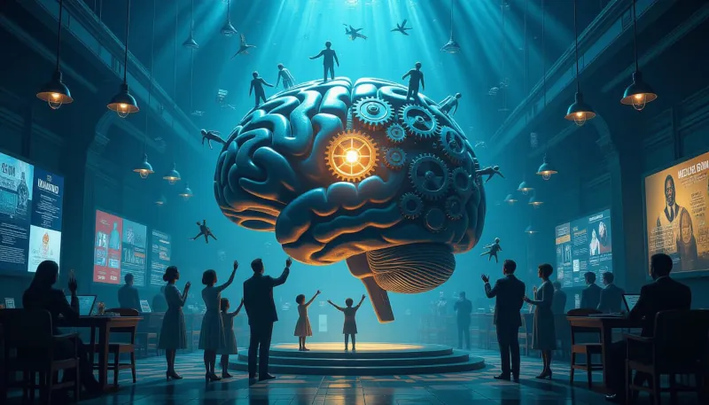 Sme predmetmi socializácie už od narodenia. Robí to naša rodina, priatelia, učitelia, tréneri, médiá, politici, korporácie, reklamy atď. a títo všetci nám vymývajú mozgy a domestikujú nás, čo znamená, že z nás robia vedomé aj nevedomé ozubené kolieska v tomto stroji. Toto je spôsob, ktorým systém úspešne reprodukuje sám seba a udržiava nás rozdelených a ovládaných.