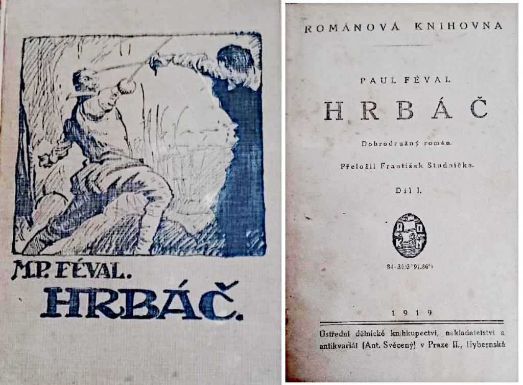 Obálka knihy Hrbáč - vnútorná