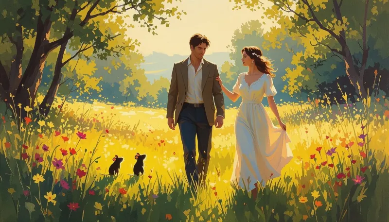 Mala som milého, čo sa myší bál. Pre nešťastné myši k nám nechodieval.