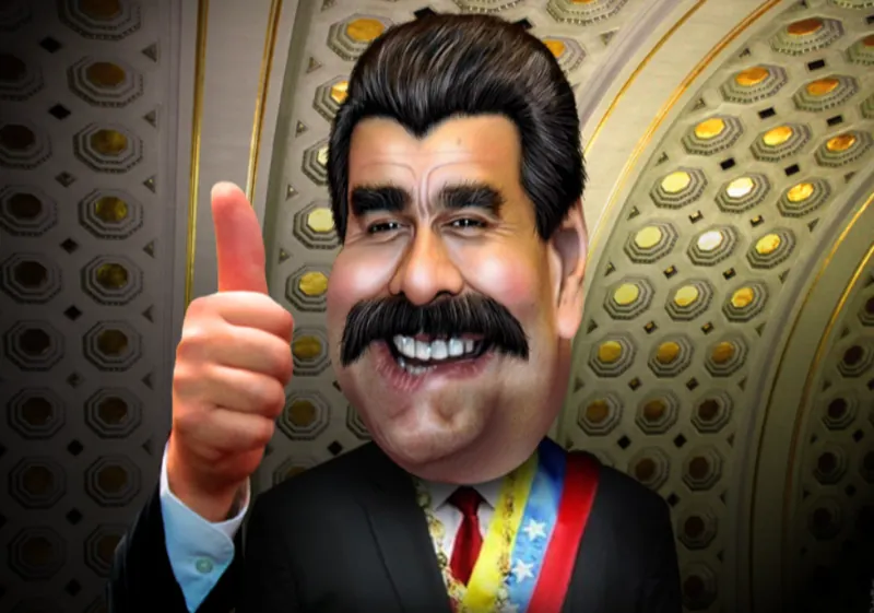 Nicolas Maduro - karikatúra